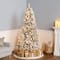 6.5ft. Pre-Lit Snowy Mixed Pine Artificial Christmas Tree, Clear Lights